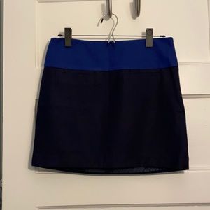 Gap navy blue wool skirt